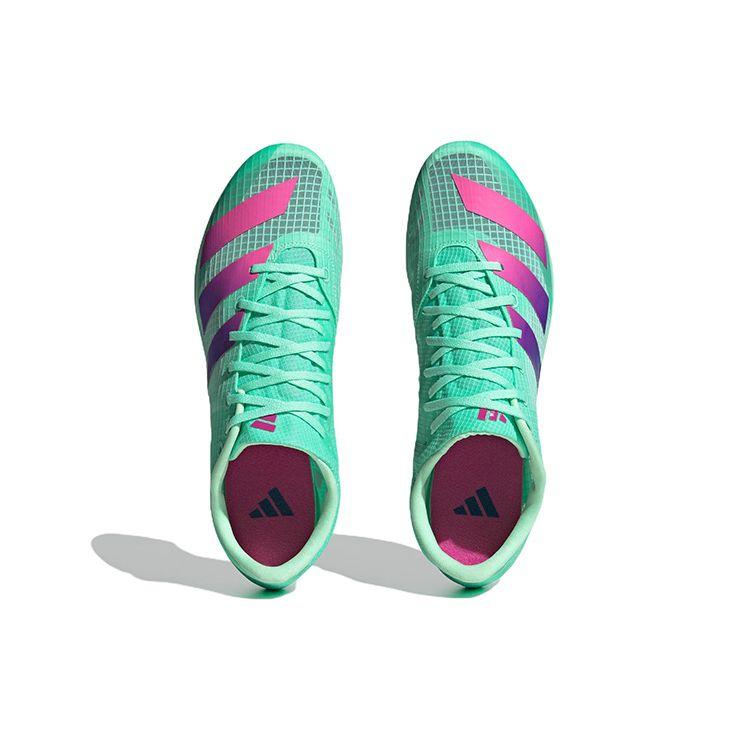 Adidas Distancestar Comfortable Versatile Fabric Non-Slip Durable Lightweight Low-Top Long Distance Running Shoes Men Sneakers Green Purple Red GV9078