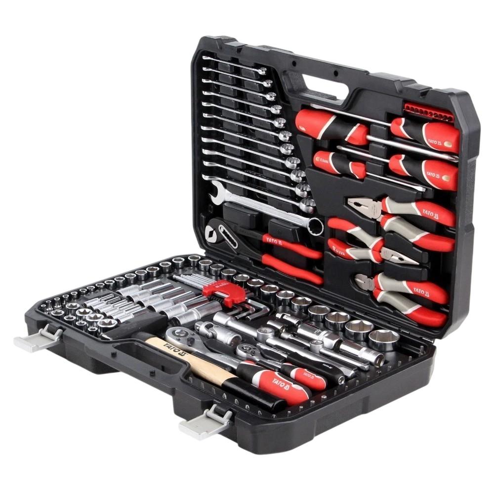 Yato Chrome Vanadium Steel Tool Set (Pack of 122)