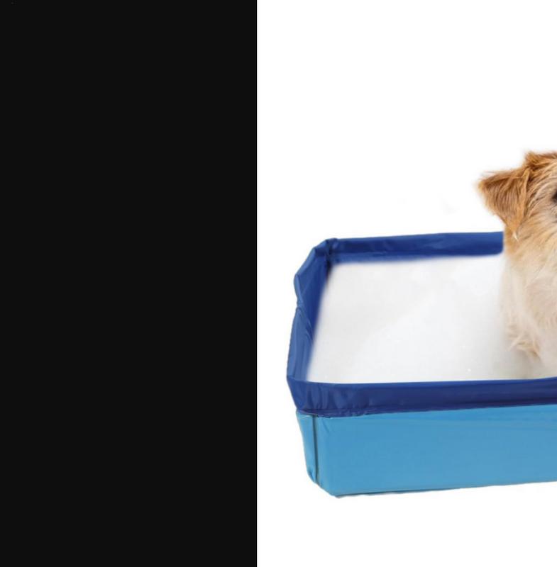 Cat Dog Pool Folding Swimming Pool PVC Small Pet Bathtub Non-inflatable Dog Paddling Pool Pet Funny Supplies 50*50cm
