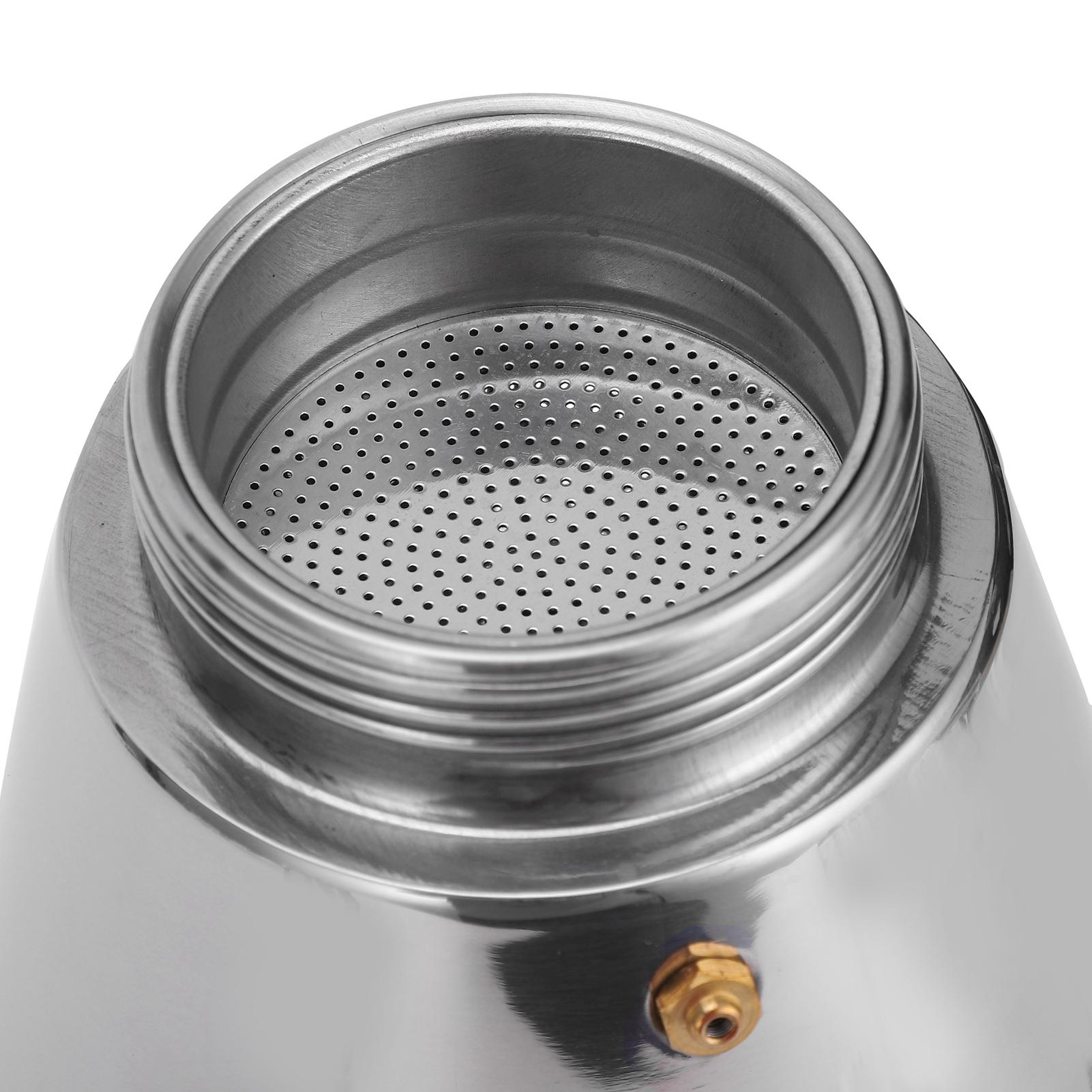 Huishoudelijke Koffiezetapparaat Waterkoker, 300ml, Automatische Uitschakeling, -Proof, Verwijderbaar, Gemakkelijk Schoon te Maken, Roestvrij Staal Elektrische Koffiepot met Geïsoleerde Ha