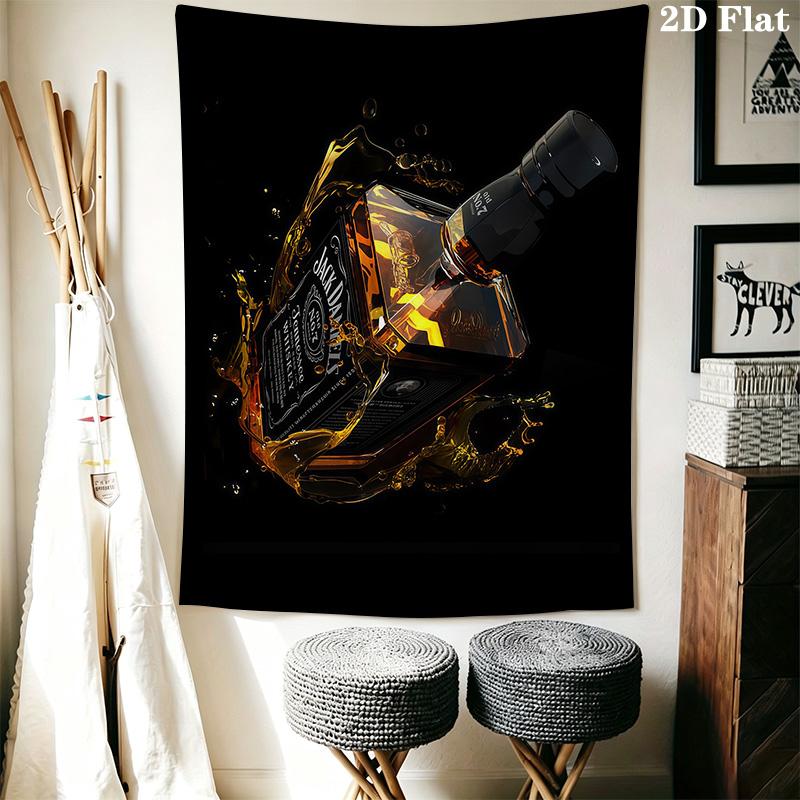 Jack Daniel'S Timeless Tennessee Whiskey Tapestry Fashion Print Wallmounted Christmas Gift Background Wall Hanging Cloth Soft