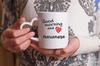 Havanese, Havanese Cuban Bichon, Bichón Havanés - cup with a dog, adorable cup with a heart-shaped handle, universal gift from the Art-Dog brand
