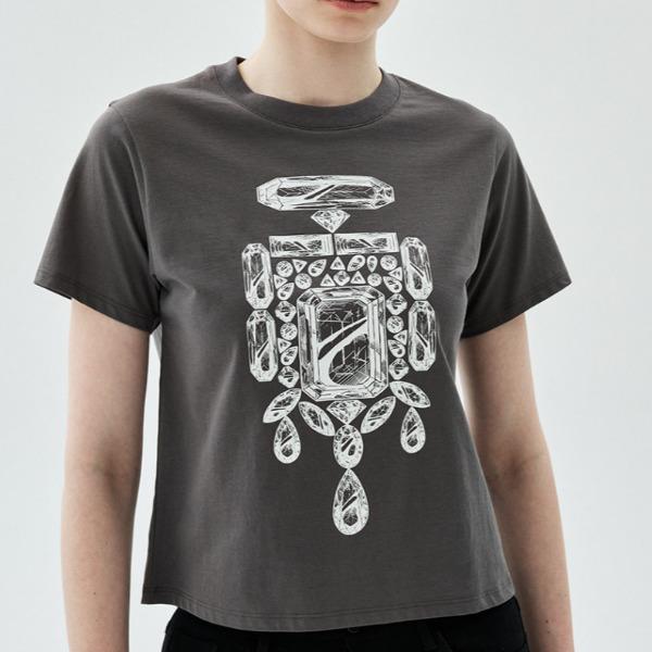 Mardi Mercredi Slim T-Shirt Bijou