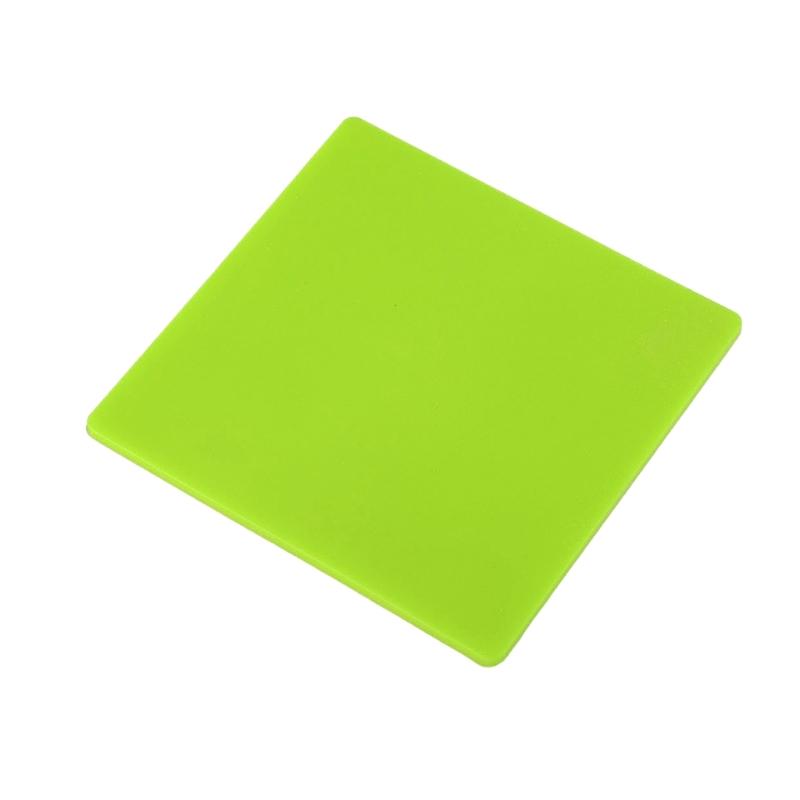 

Functional Black Silicone Drink Coasters Nonslip Square Cup Pad Mat Protects Furniture from Stain and Scratches Black зелёный