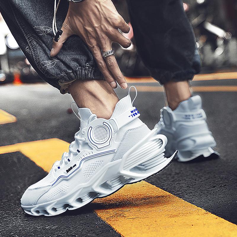 

Factory popular summer blade shoes men s breathable fly-woven shoes student versatile breathable trendy shoes 39 белый