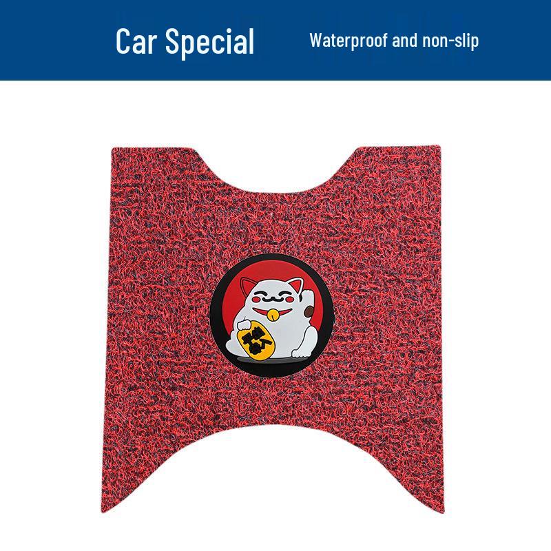 Platt Sejie 150 Motorcycle Coil Foot Mats: Wear-Resistant, Waterproof, Anti-Slip Pedal Accessories