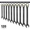 STARWORK TRUE Ratchet Wrench 120T Head Gear XL Ratchet Wrench Set with Storage Bag 20-Piece MECHANIC™ Dual-purpose Non-Slip (SAE/Metric)
