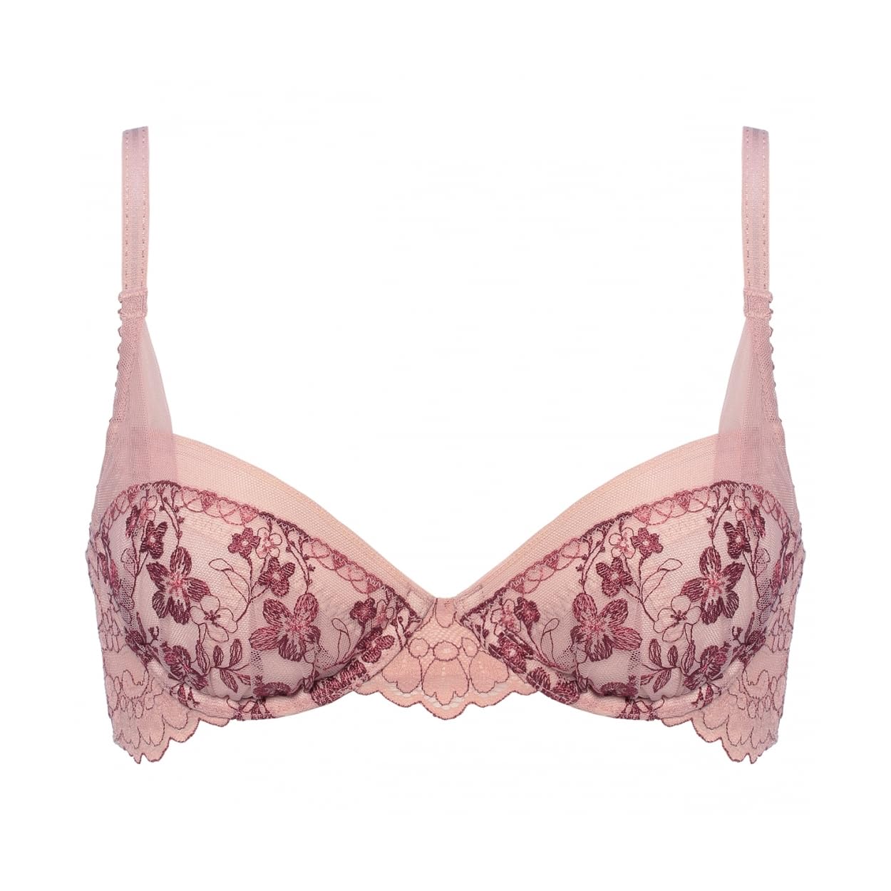 

Бюстгальтер AMOSTYLE Airy Feel Heart Bloom M019 размера D75, Сад, (розовый),