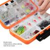 Fishing Supplies Opening and Closing Bait Box Double-Sided Fishing Tackle Box Bait  Accessory Box