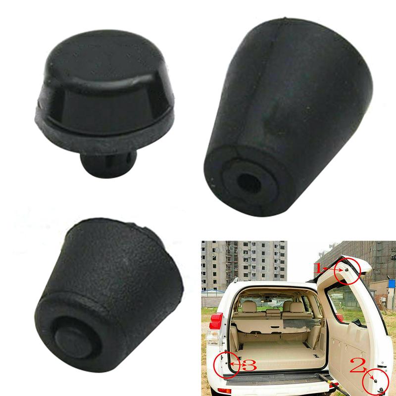 

3Pcs Rear Trunk Tailgate Cushioning Granular Rubber Pad Fit for Toyota Prado 150 2010 2011 2012 2013 2014 2015 2016 2017-