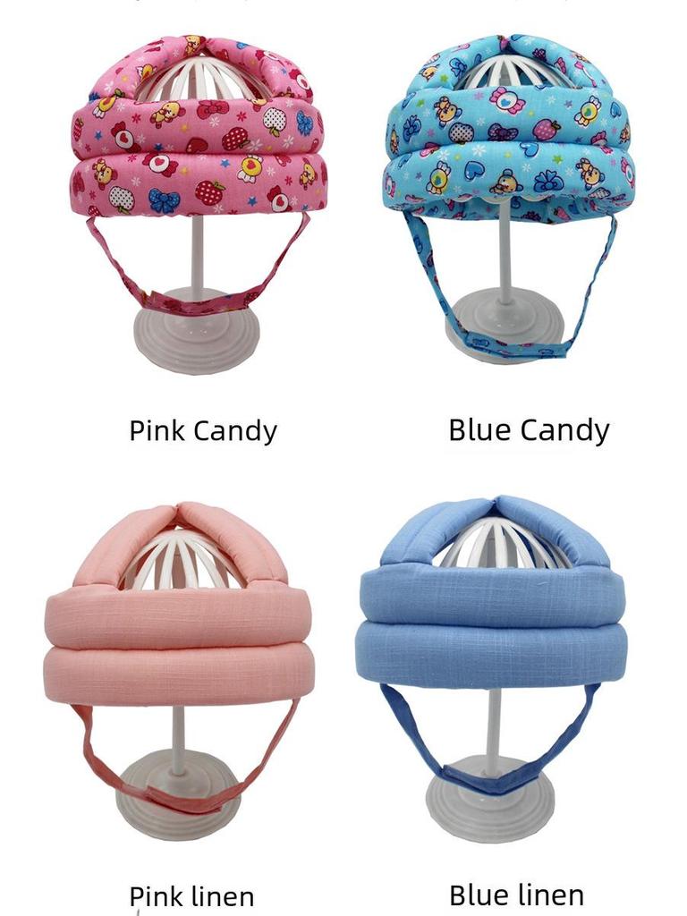 2023 Baby Toddler Safety Helmet: Anti-Collision Cotton Hat for Learning To Walk