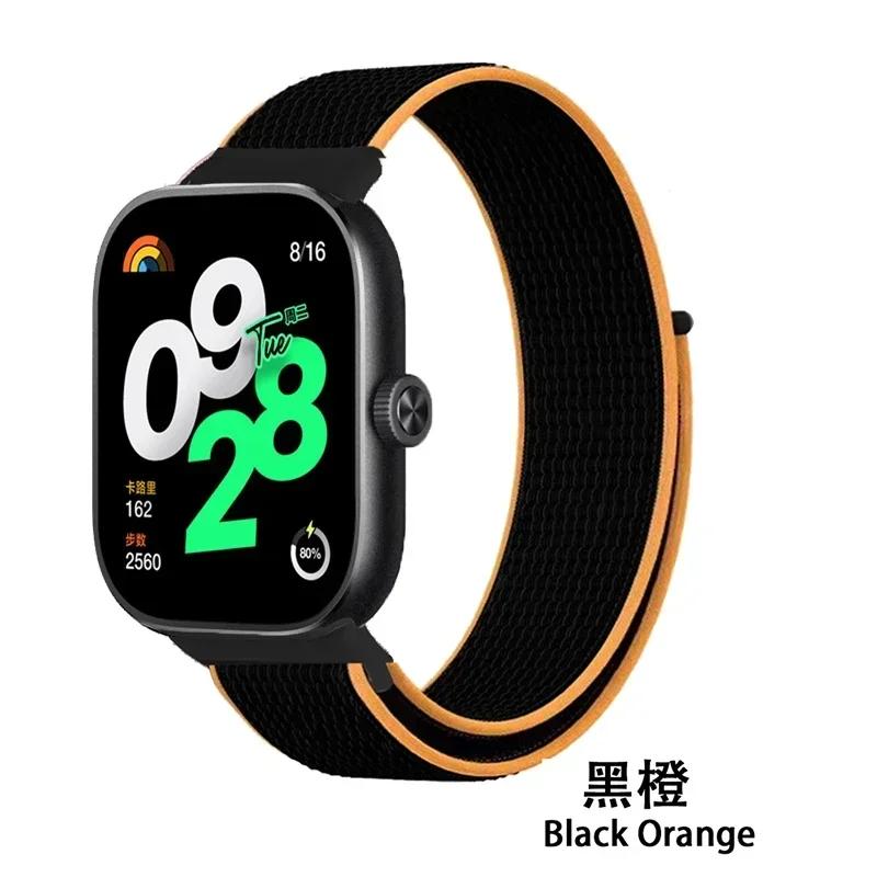 Breathable Strap for Xiaomi Redmi Watch 4 Nylon Loop Replaceable Wristband Smart Watch Belt for Redmi Watch 4 Sports Watchband