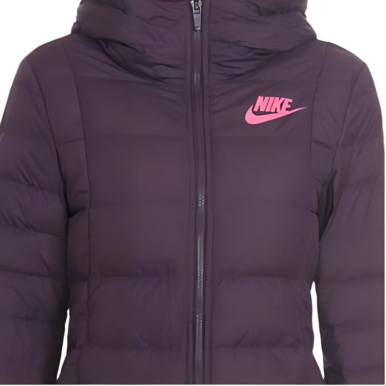 New Nike Down Jacket Women's Deep Red AJ7424-670