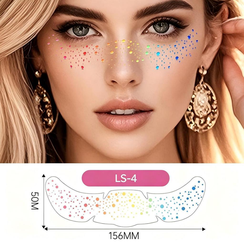 European & American Laser Freckle Stickers - Temporary Face Makeup Simulation Stickers