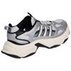 Adidas Xlg Fin Pulse Retro Sports Non-Slip Dad Shoes Unisex Sneakers Metallic-Silver KJ9522