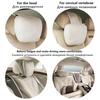 HQCHS1 Car Headrest Neck Support Seat Pillow for Maybach Rest Headrest Soft Universal Adjustable High Quality Car Headrest Cushions
