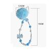 Hair Ball Beaded Phone Straps Sweet Girl Cellphone Pendant Mobile Phone Chain  Bag Pendant