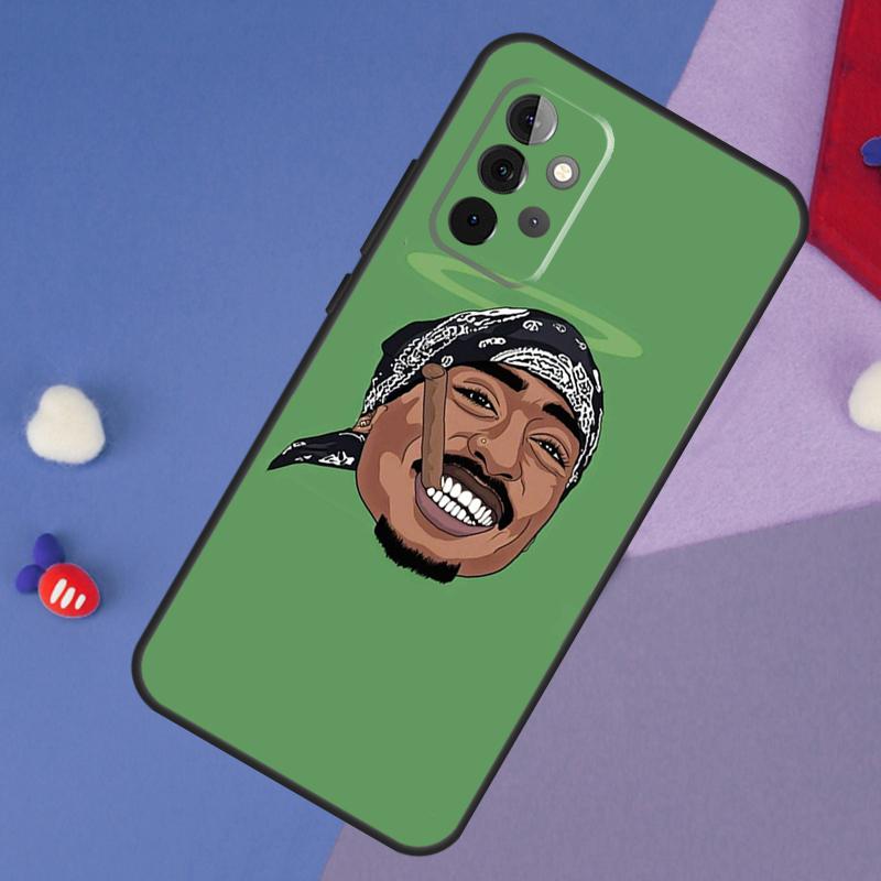 2Pac Hip Hop Singer Case For Samsung Galaxy A13 A16 A26 A36 A56 A06 A55 A35 A15 A54 A34 A14 A53 A12 A22 A32 A52