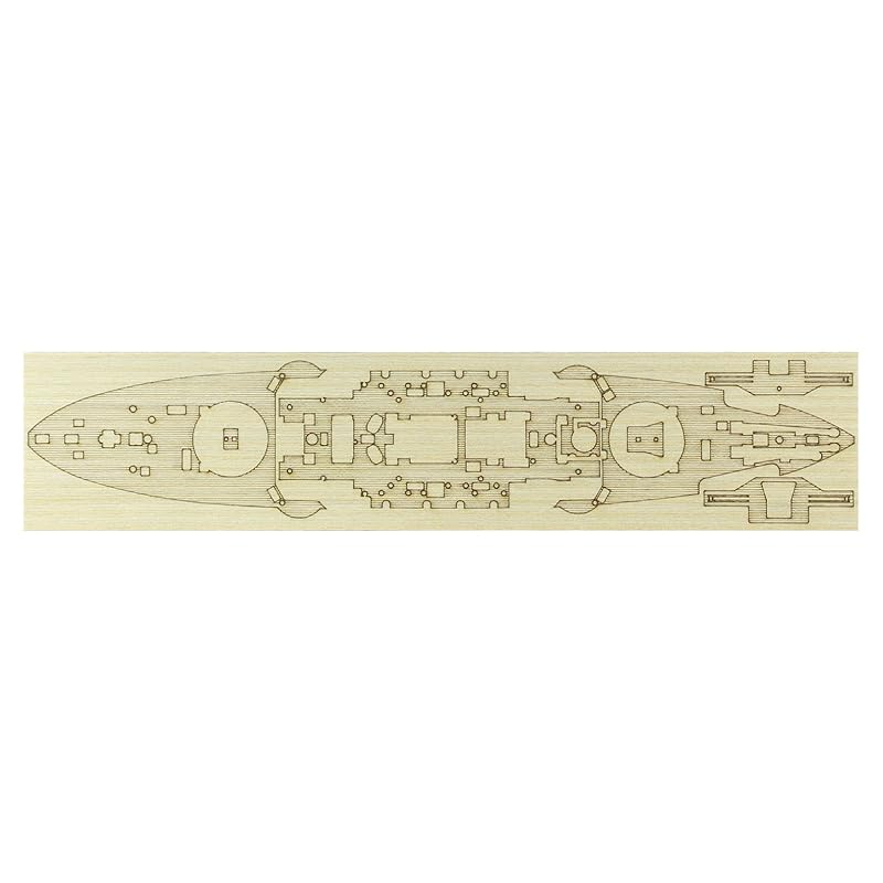 

Hasegawa 1/700 Japanese navy battleship For Mikasa wooden deck QG60