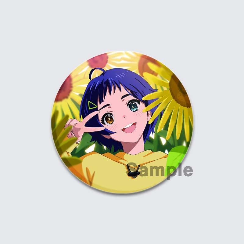 32/44/58mm Anime Wonder Egg Priority Brosche Cartoon Ohto Ai Cosplay Abzeichen Anstecknadel Zubehör für Kleidung Rucksack Dekoration Fan Geschenke