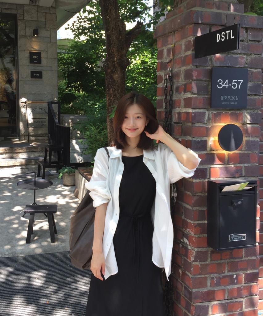 MIXXO [Essential] Boat Neck Sleeveless Dress_Miwowg710A