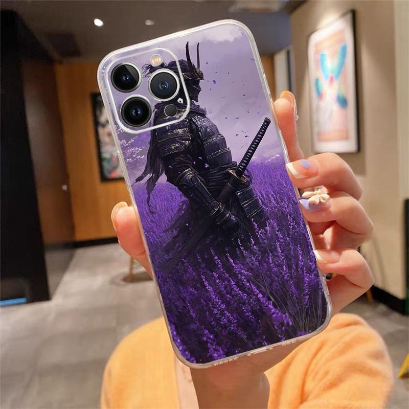 Phone Case For Iphone 17 Pro Max Air 16 15 14 13 Pro Max 15 16 Pro 15Plus Japan The Samurai Ninja