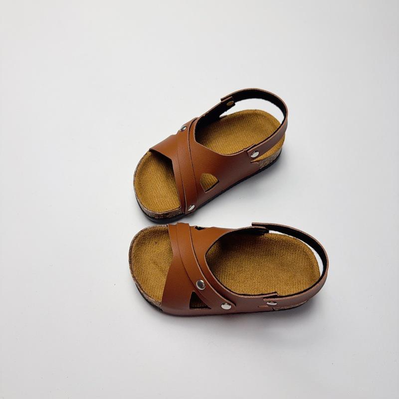 Retro Sommersandalen für Kinder - Jungen & Mädchen Innen-/Außen-Strandschlapfen.