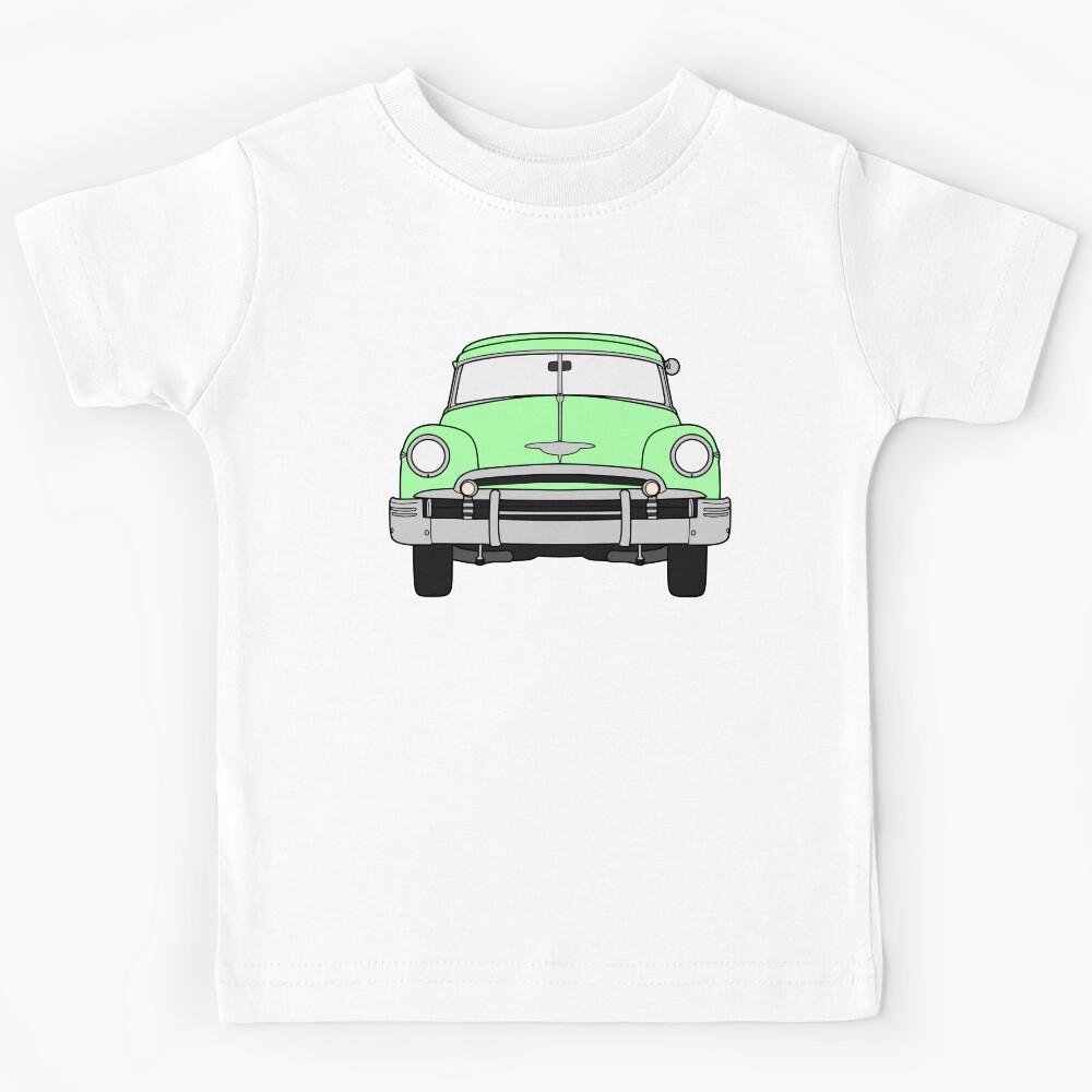 Chevy Styleline 1949-1952 light green color Kids T-Shirt 170