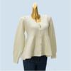Export Order Good Goods V Neck Fashionable Gentle Sweater Spring Elegant Slim Looking Chic Classic Style Knitting Cardigan Outwear