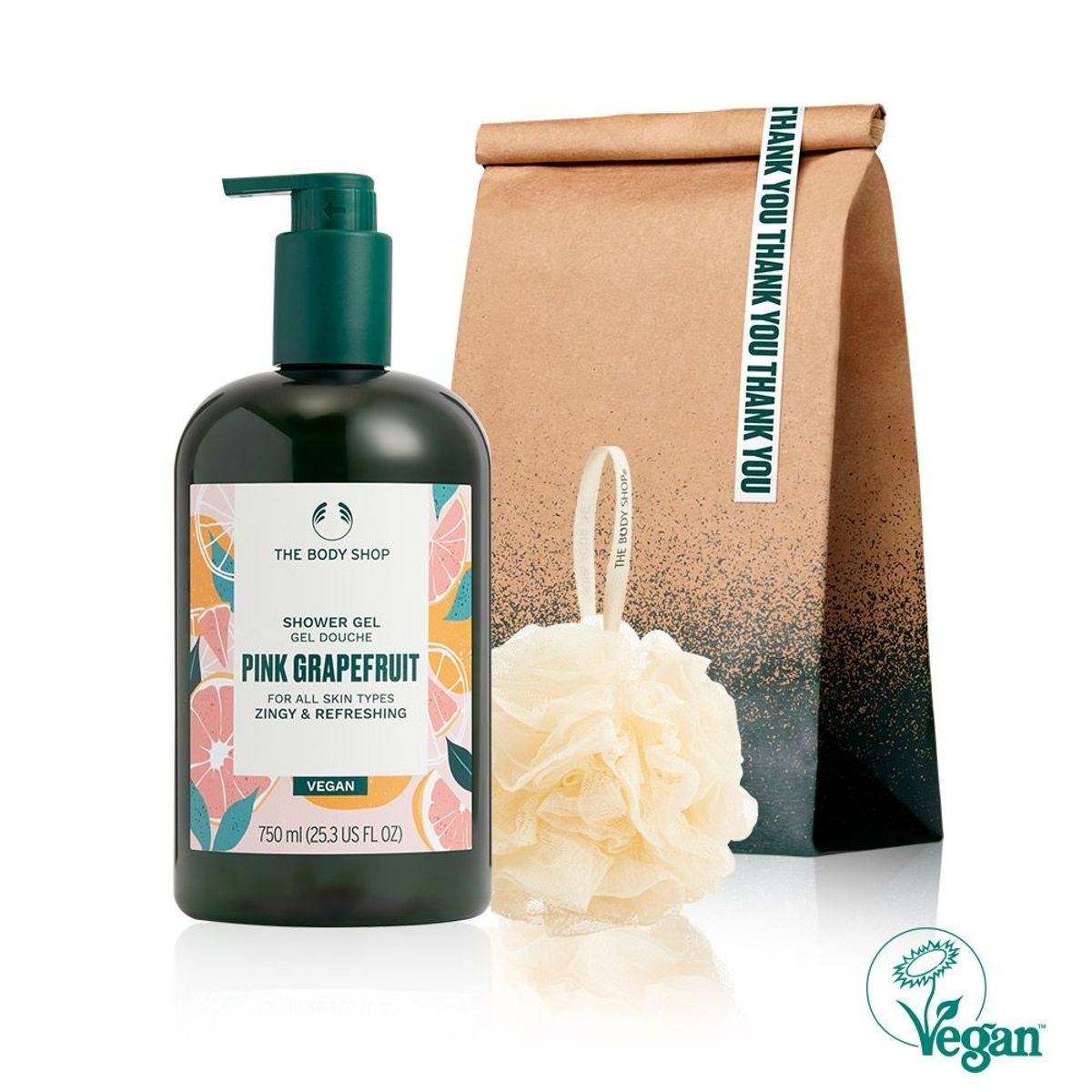 Pink Grapefruit Shower Gel 750ML + Shower Ball Gift Wrapping (Shopping Bag Included) (888137)