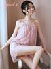 Sexy Lingerie Underwear Innerwear Babydoll Seductive Underwear Slip Half Slip One Piece Camisole Lace Negligee Nightwear Satin Cosplay Extreme Kinky