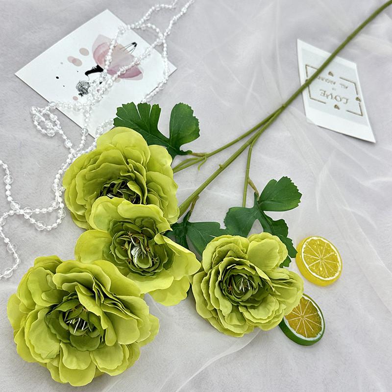 Flower Peony Artificial Wedding Hotel Restaurant Decoration Desktop Ornament