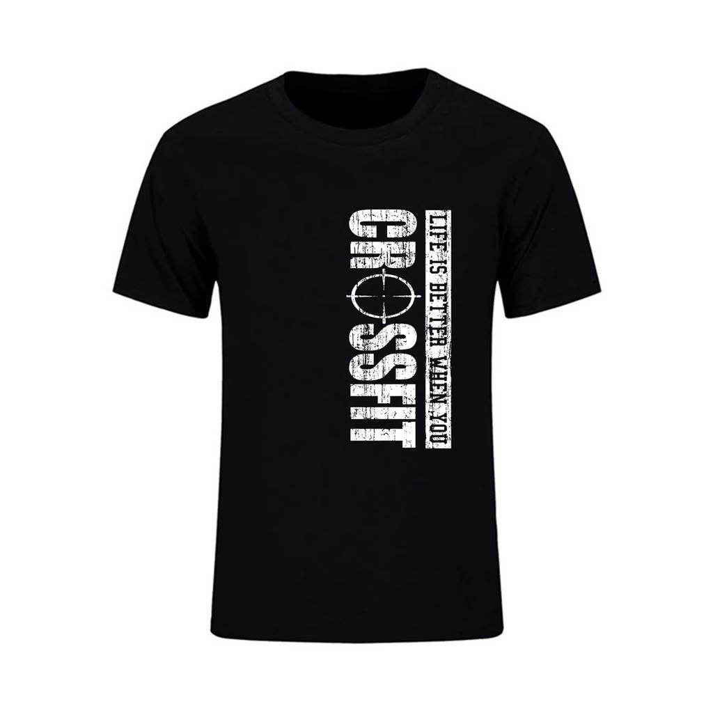 Crossfit Träning Gym Lyftare Älskare Gåva T-shirt Fantastisk T-shirt Casual Oversized Essentiell Herr T-shirts Grafisk Streetwear S-3XL