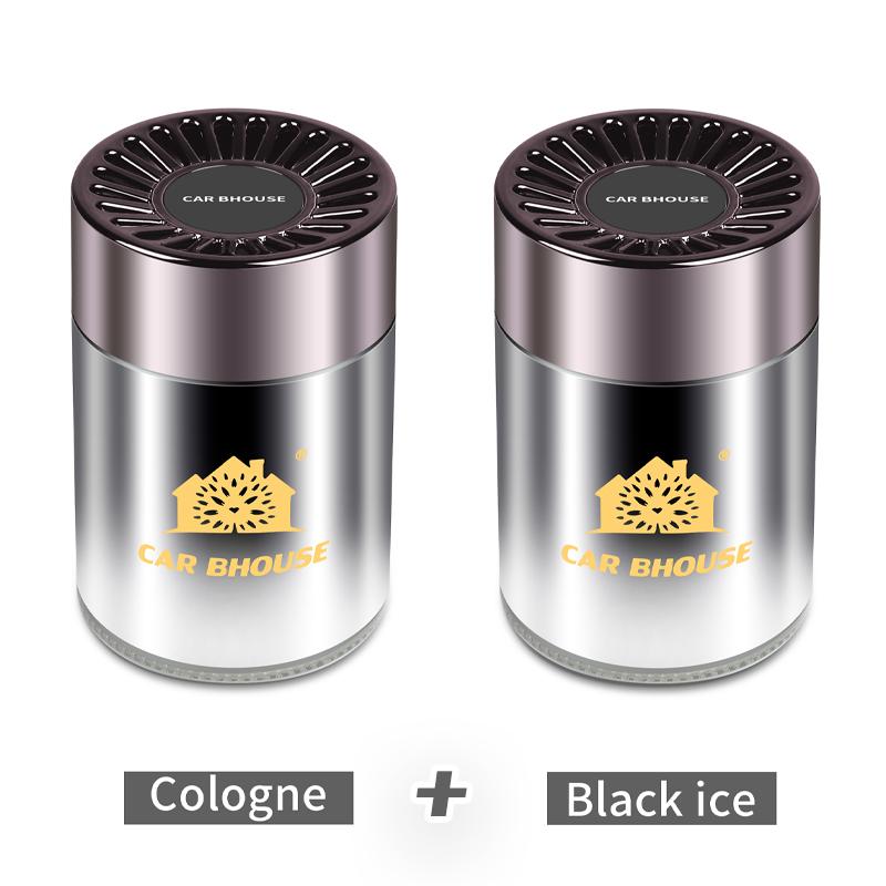 Car Air Freshener Solid Cologne Bubblegum Blackice Auto Accessories Vanilla Good Smell Interior Perfume Diffuser New Car Deodora