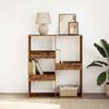 VidaXL Bookcase/Room Divider Old Wood 100x33x115 Cm, Room Separation, Room Partition, Bookshelf, 854515