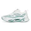Não Para Choque Profundo Antiderrapante Resistente ao Desgaste Tênis de Corrida Baixo Masculino Sneaker Branco Verde 112225596-3