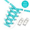 Elastic Laces Press Lock No Tie Shoelaces Without Ties AF1/AJ Cashew Flower Sports Kids Adult 8MM Thick Tennis Colorful Shoelace