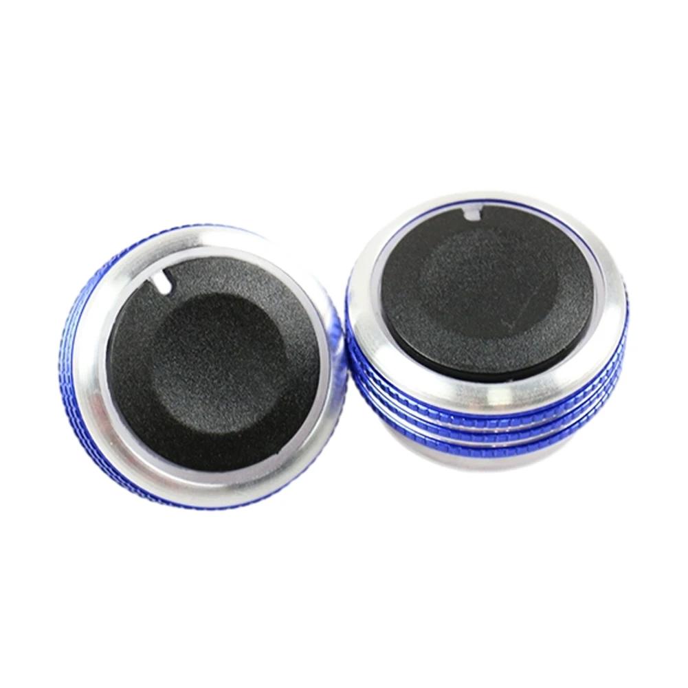 

2 шт. ручка кондиционера автомобиля для Kia Rio K2 KX Cross AC ручки управления обогревом для Hyundai Solaris 2017 2018 2019 2020 2024 синий