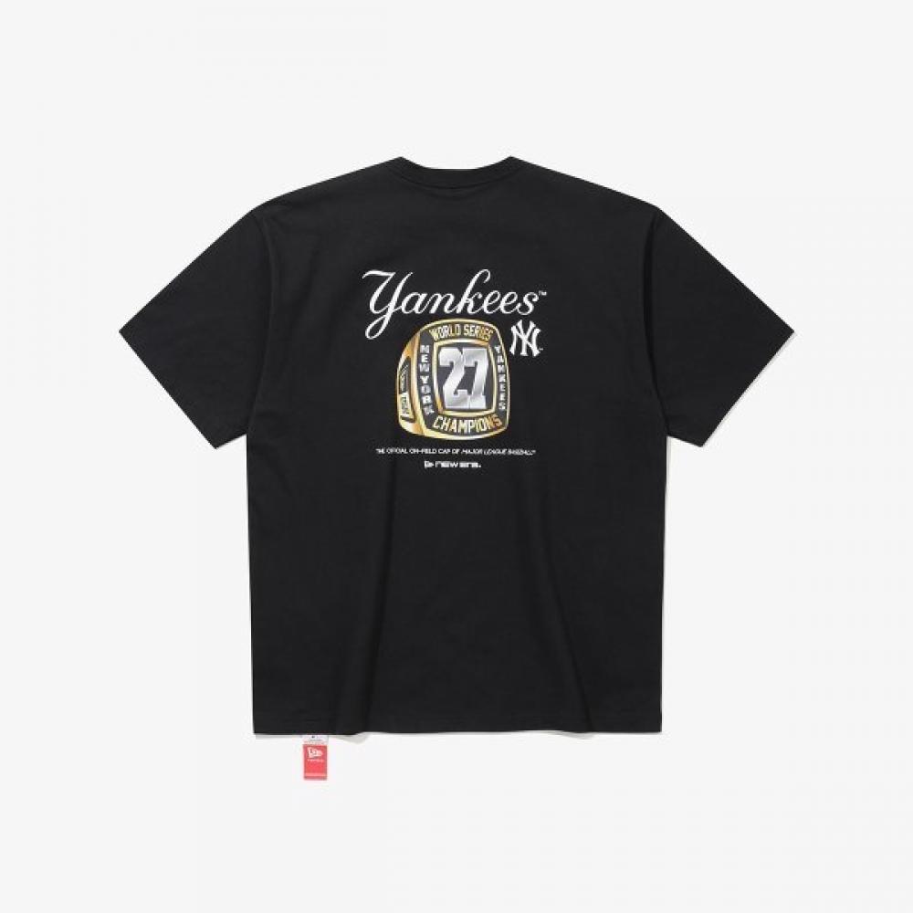 New Era Koszulka Mistrzowska New York Yankees Czarna