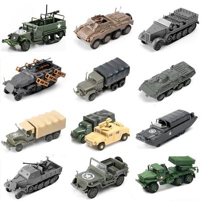 Puzzle 3D 1/72 Vehicule Militare Model de Asamblat Camion Hummer Masă de Nisip Joc de Război Car de Luptă Mașină Blindată Jucărie din Plastic