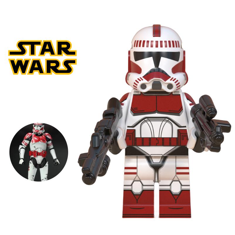 Shock Star Wars Trooper Mini Figures Assembly Building Blocks Diy Kids Gift Toy
