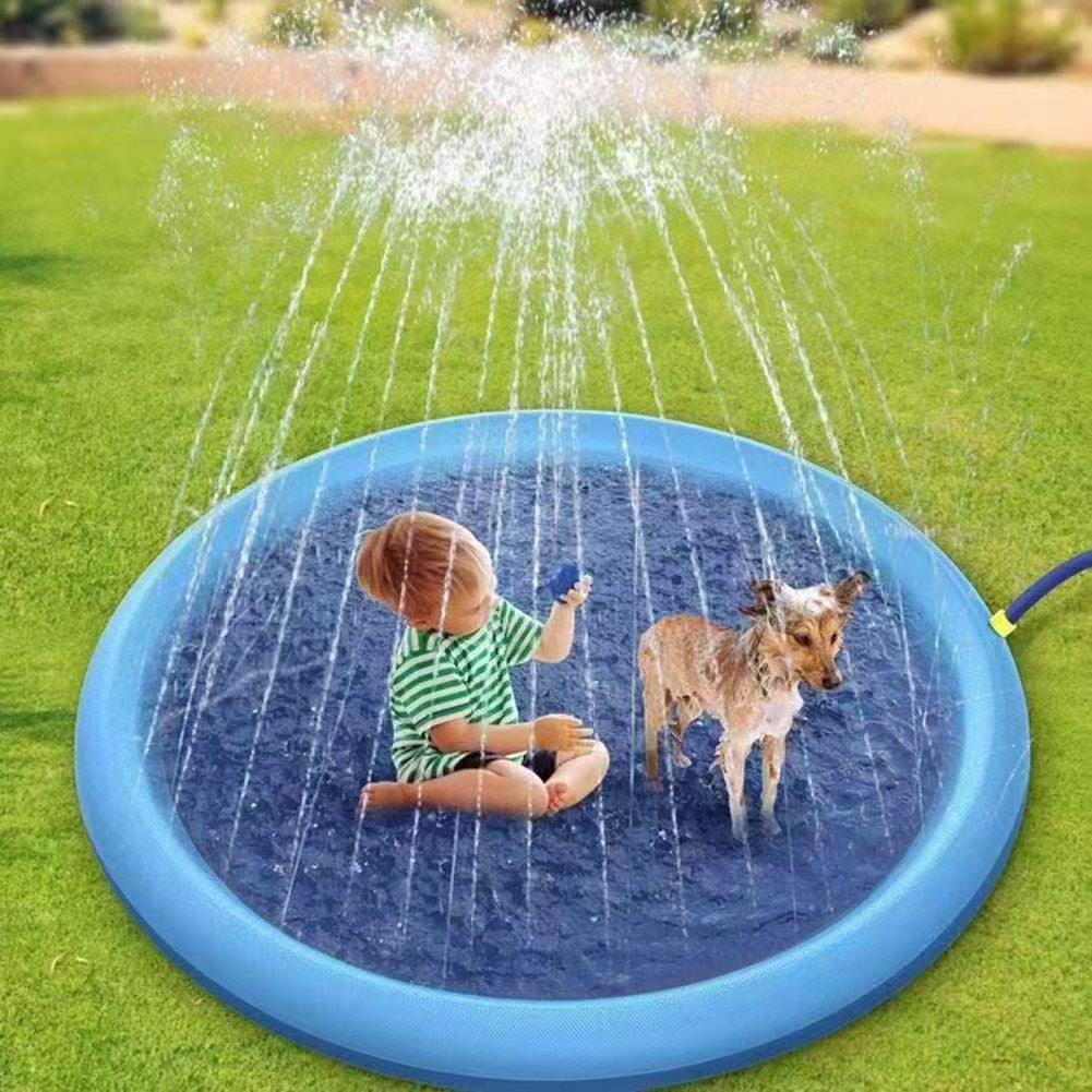 Tapis d'eau gonflable pour enfants: Jouet guide anti-chute pour l'entraînement et l'éducation à domicile