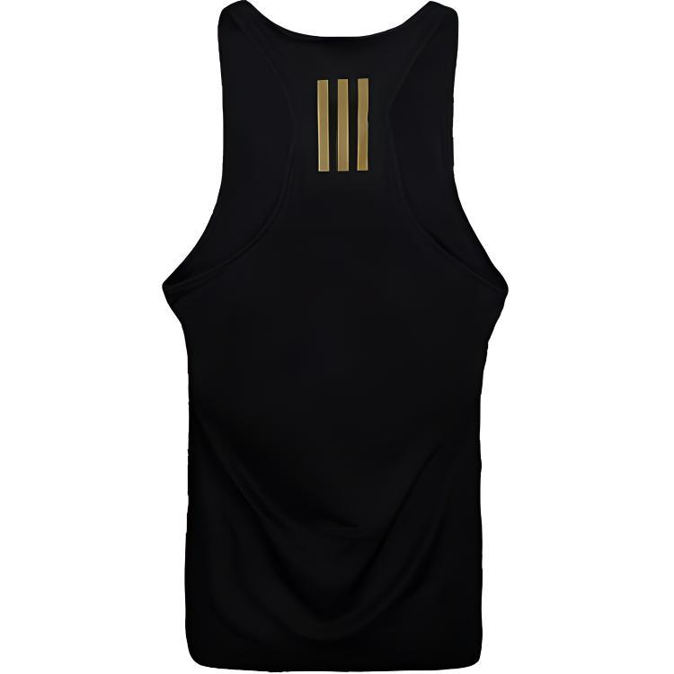 adidas Tank Tops Men's Black Crew Neck Moderate CE7278