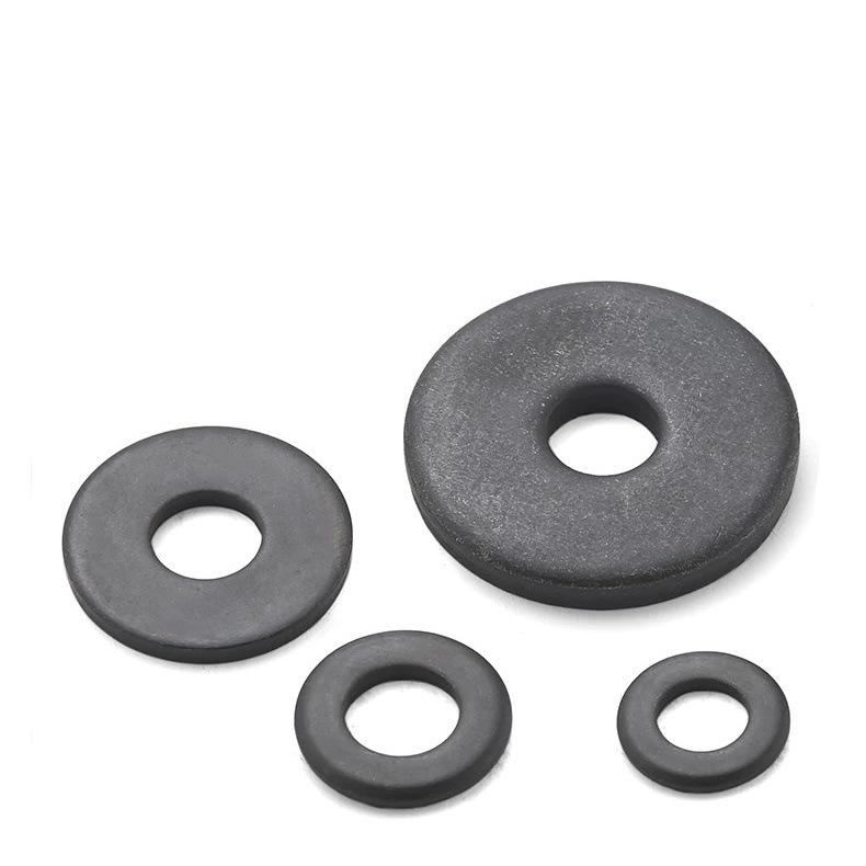 Shuntian High Strength Black Flat Washer: Grade 4.8 & 12.9 for M3 to M12 Screws