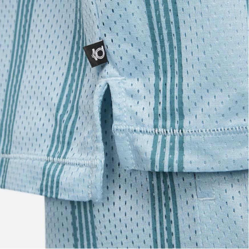 Nike T Shirts Men's Sky Blue Polo Collar Moderate Straight Fit DX0342-442