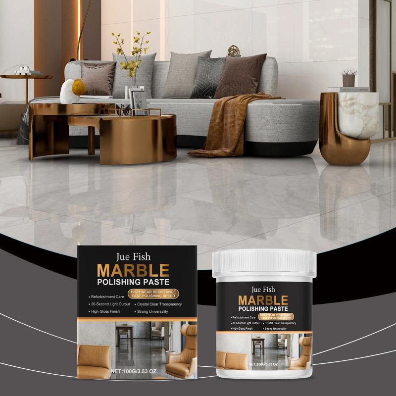 Marble Polishing Paste Tile  Removal Marble Restoration Enhance Luster Suitable for Indoor Surfaces