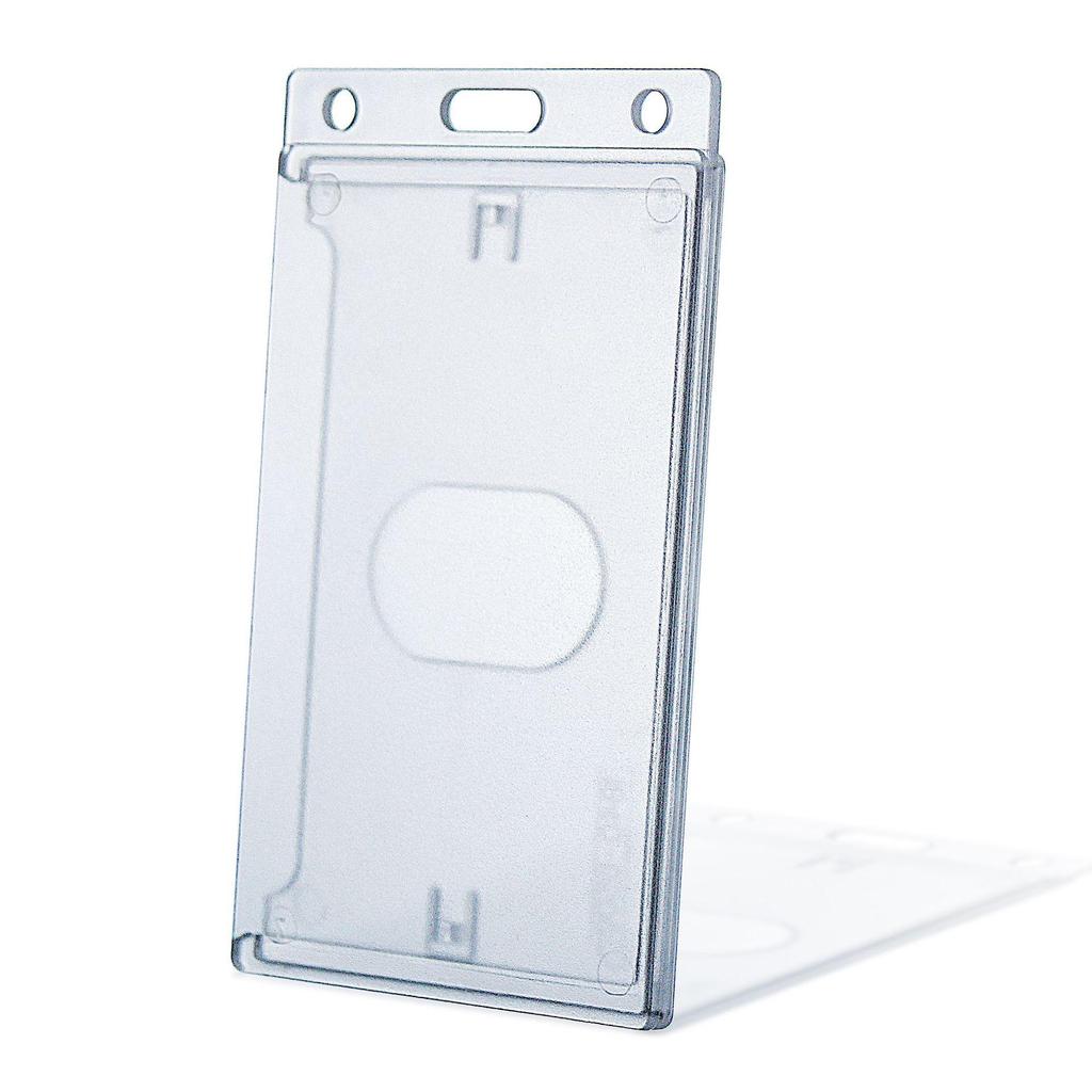 ABS Name Badge and ID Card Holder for Work, Student, or Access Cards