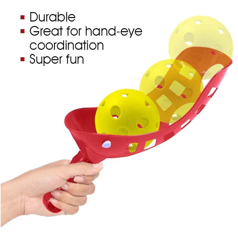 1 sada Dětská hračka Lopatka a míček Venkovní sportovní sada chytání míčků Hra na házení a chytání Interaktivní hračky pro rodiče a děti Zahradní hra na házení
