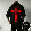 2026 Summer New Arrival Evangelion Pattern Street Style Print ShortSleeve TShirt Y2K Style Suitable for Both Unisex and Unisex