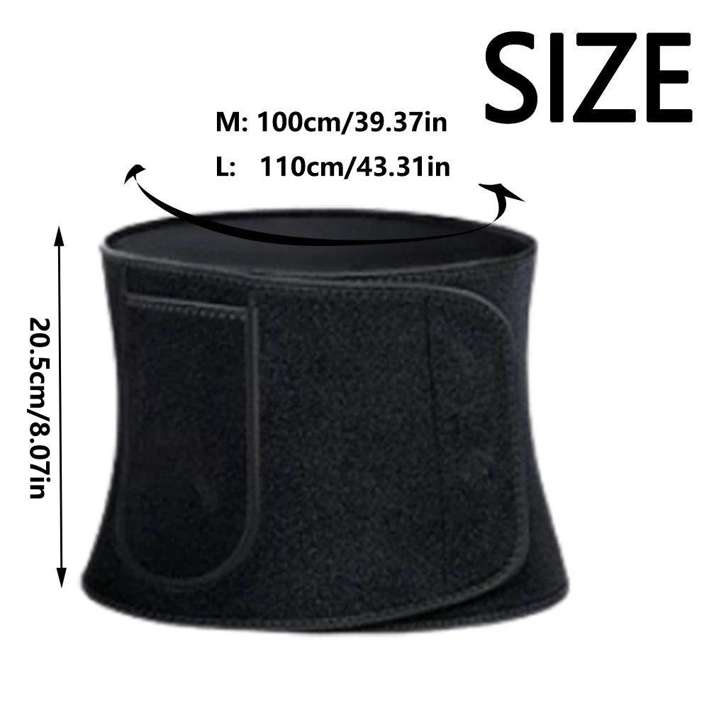 Breathable Sports Waist Support Belt Elastic Waist Trainer Durable Slimming Belt  For Fitness